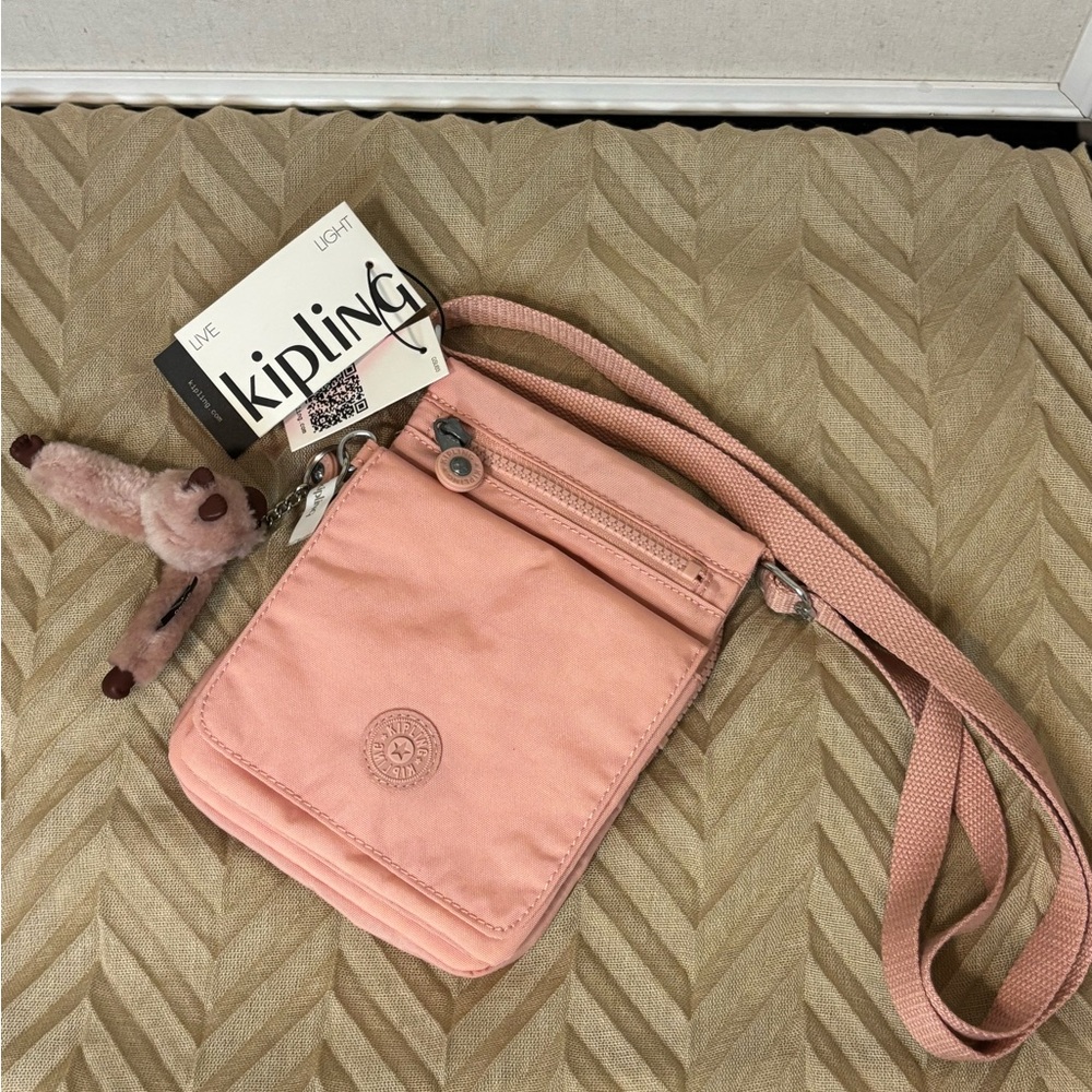 Kipling Blush Pink Crossbody Bag